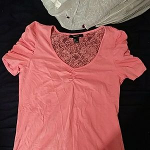 Pink blouse